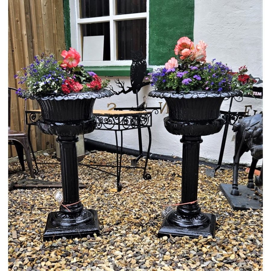 Cast Iron Column Urn